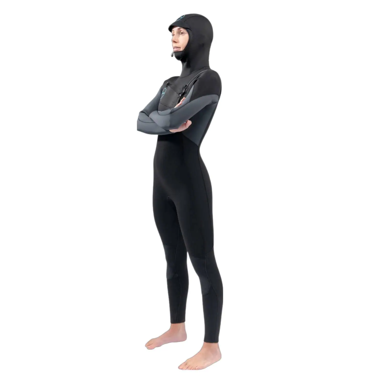 Dakine Mission Hooded 6mm Chest Zip Dame Vinter Våddragt