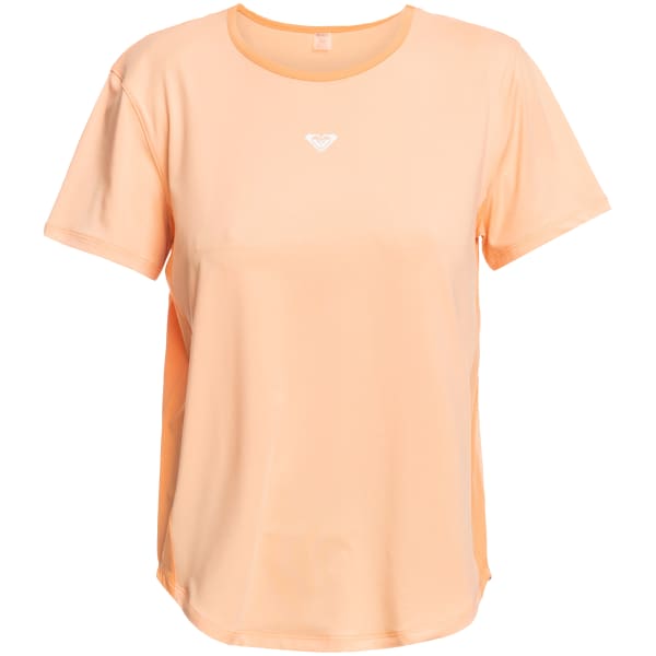 T-shirt trail ROXY PURE PURSUIT MESH TEE W PEACH FUZZ