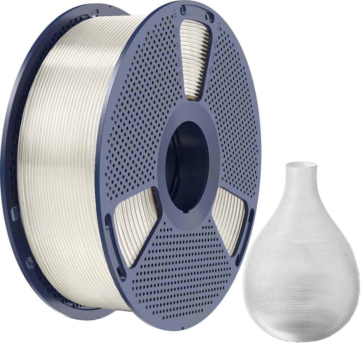 SUNLU  PETG Transparent, 1,75 mm / 1000 g    Zähes, leicht zu druckendes PETG Filament