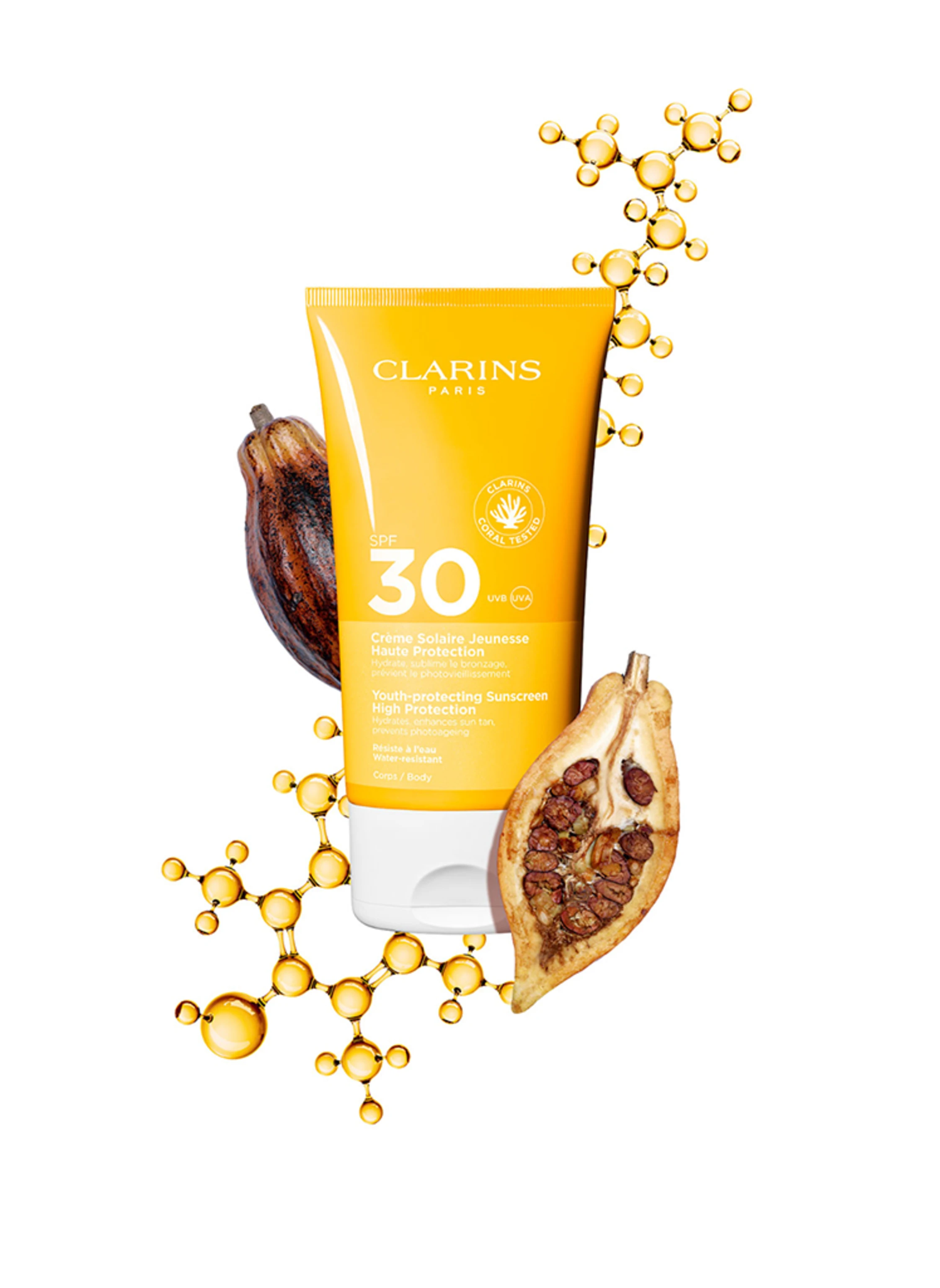 CLARINS CRÈME SOLAIRE JEUNESSE SPF 30