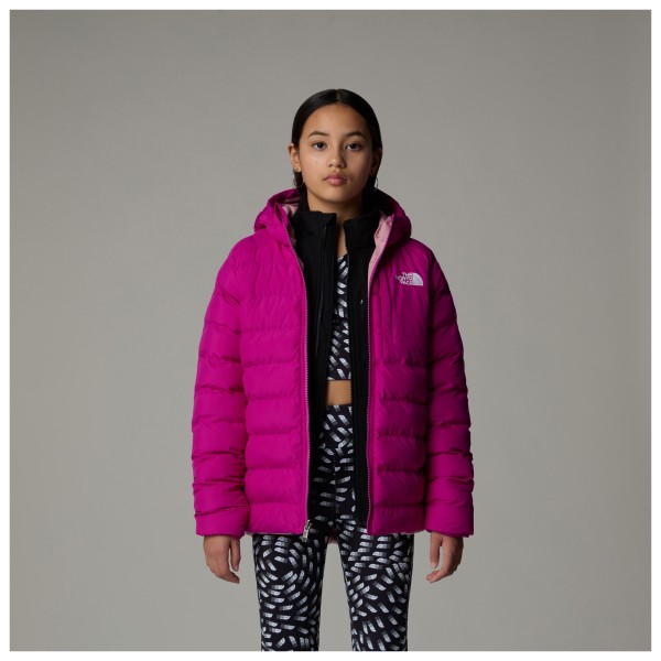 The North Face - Girl's Reversible Perrito Hooded Jacket - Veste synthétique