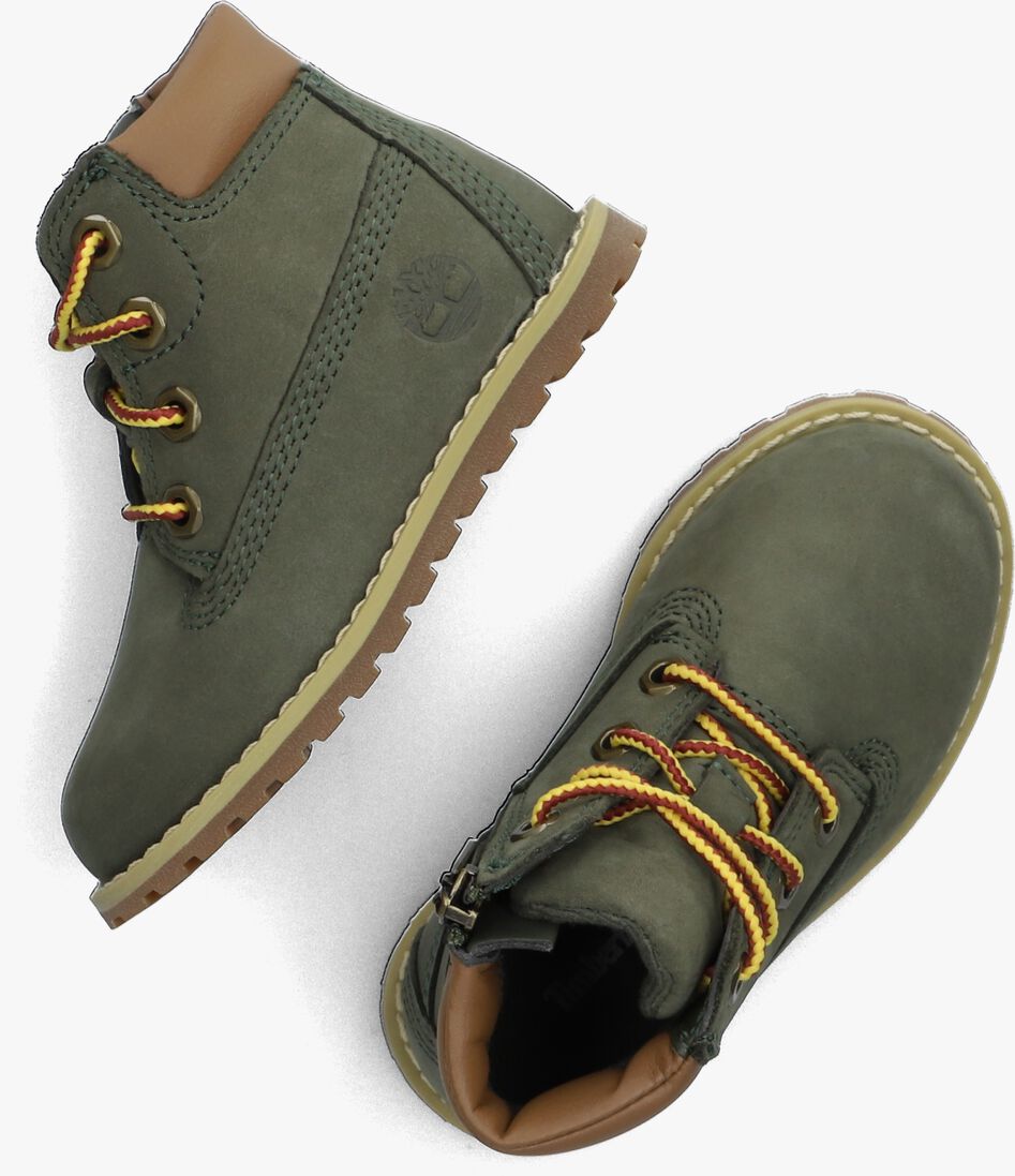 TIMBERLAND groene timberland veterboots pokey pine 6in boot kids