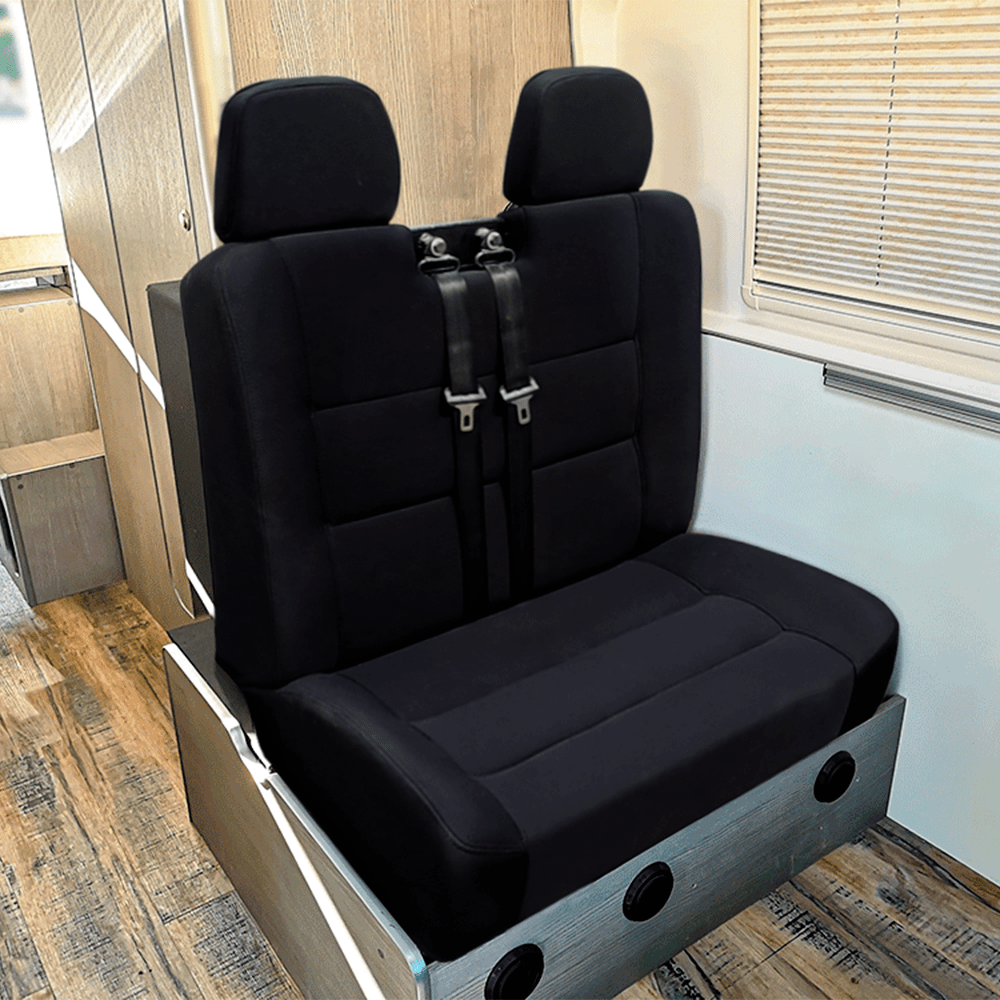 K'Foam OKB comfort seat met isofix - Premium Black