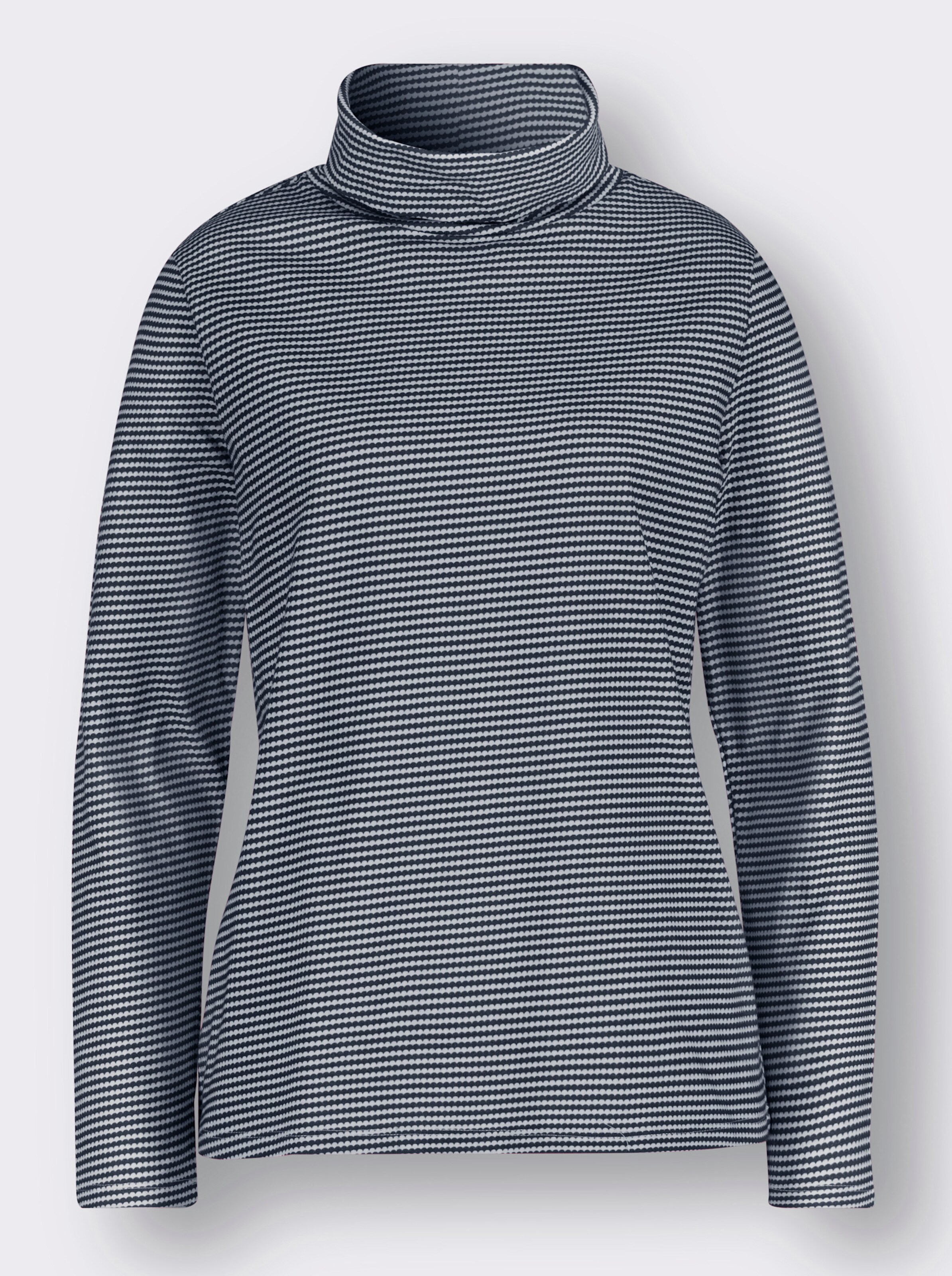 Rollkragen-Shirt