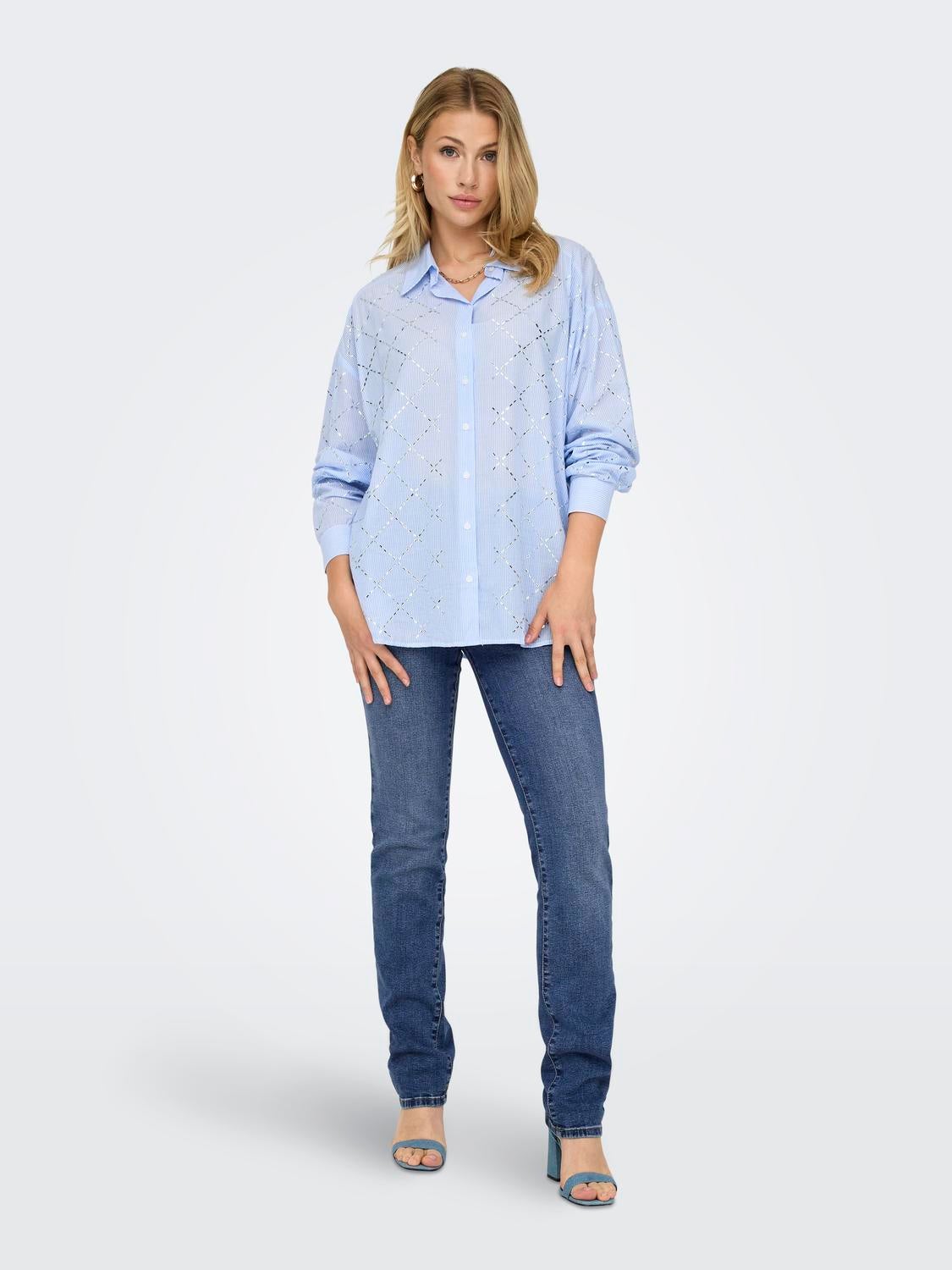 ONLSUI Mid Rise Slim Fit Jeans Medium Blue Denim