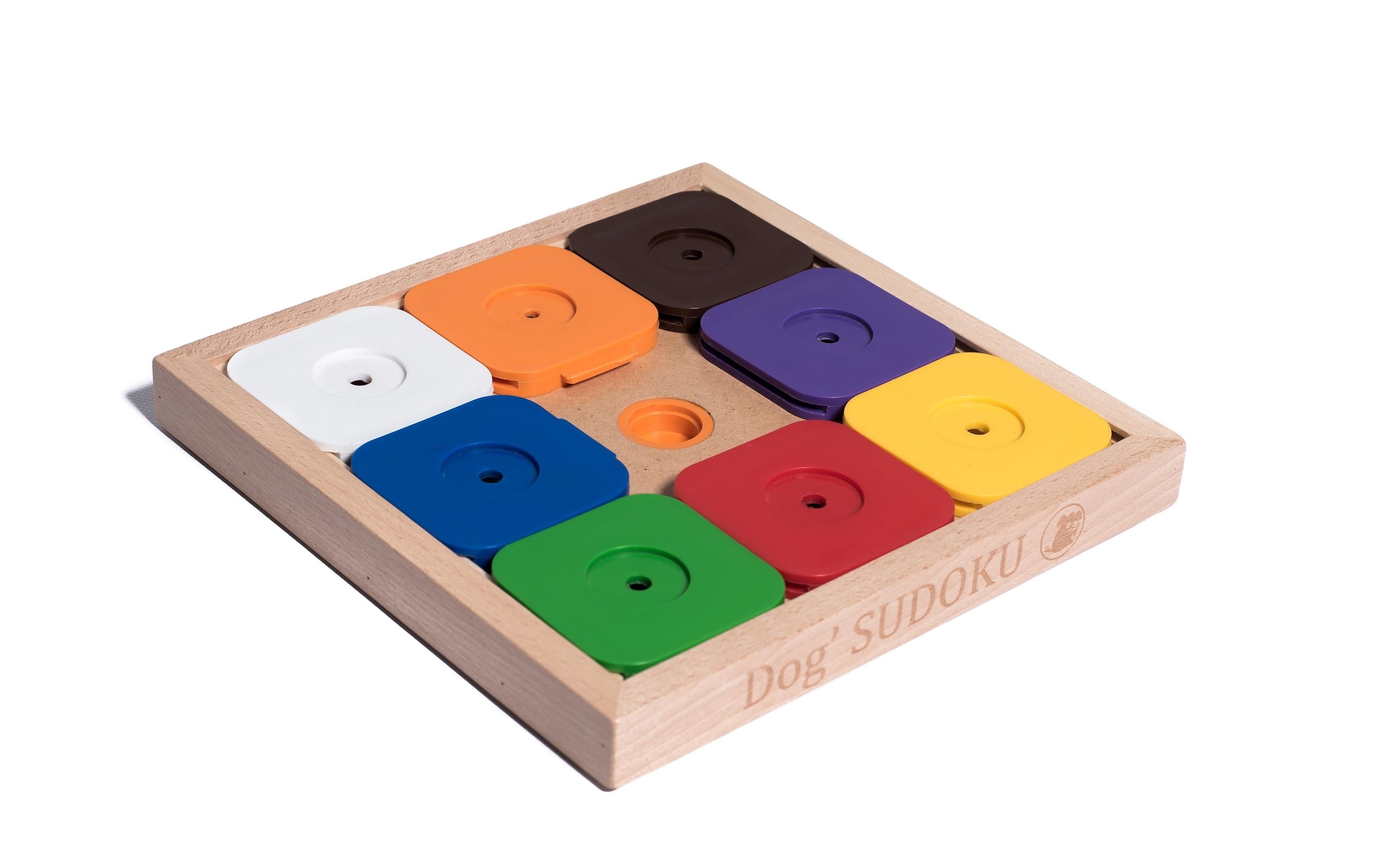 Tier-Intelligenzspielzeug »My Intelligent Dog Sodoku M Expert Rainbow« Holz | Kunststoff
