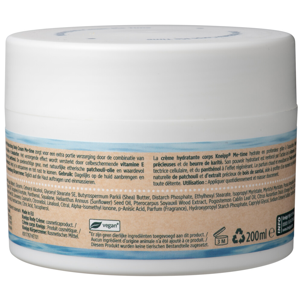 Kneipp Moistorizing Bodycrème Me Time200 ml