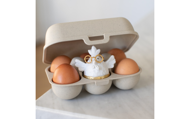 Koziol Eggs to go mini Eierbox für 6 Eier