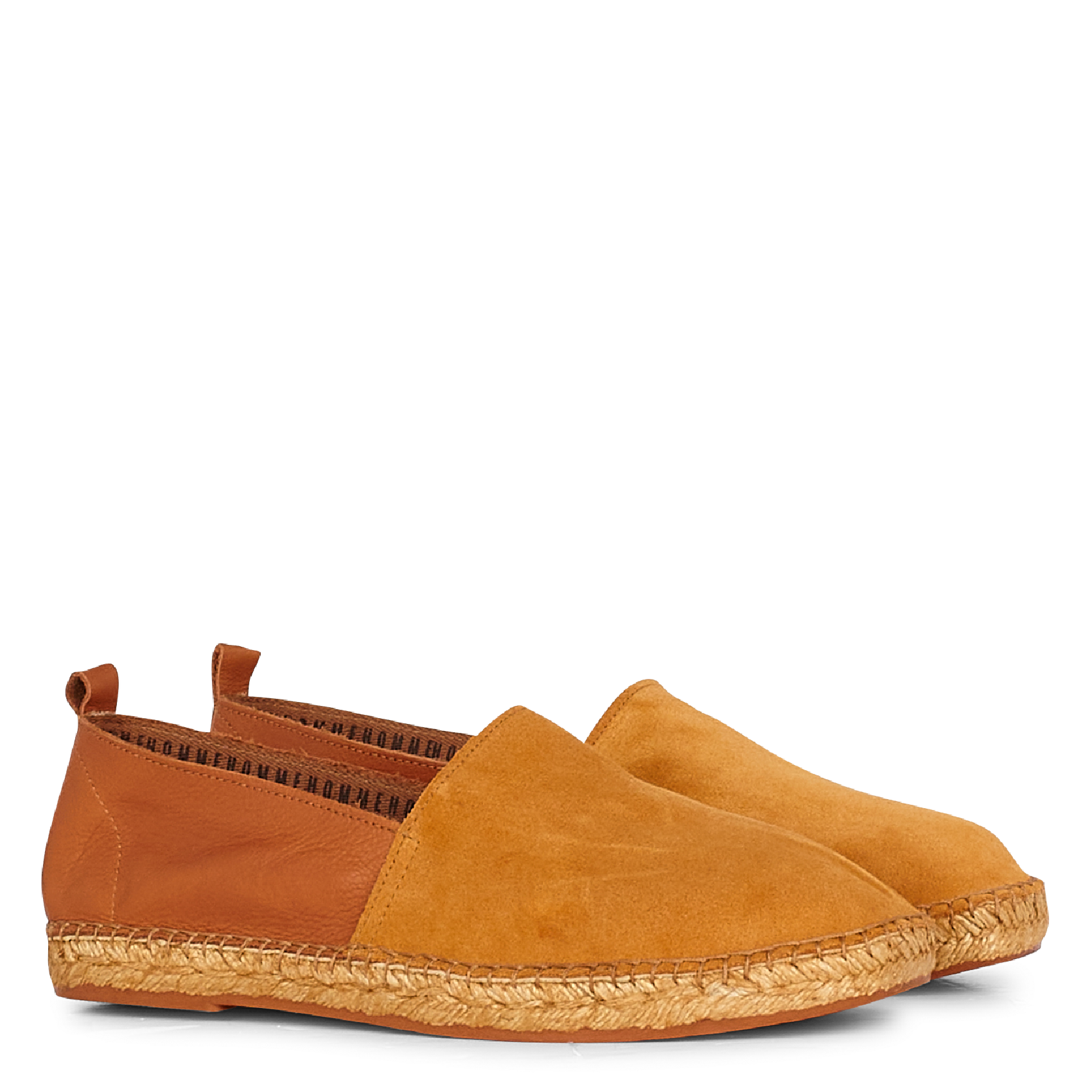 Espadrilles en cuir | Marron
