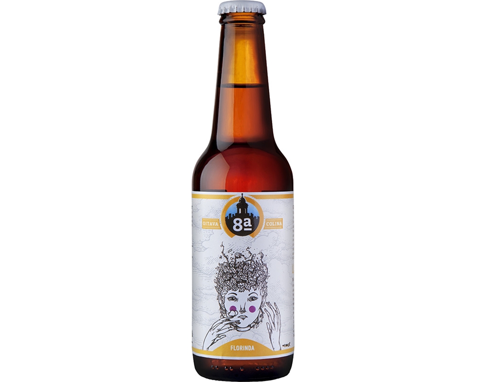 CERVEJA 8ª COLINA FLORINDA LAGER 0.33L