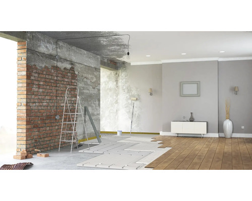 Fermacell Therm25 vloerverwarmingselement gipsvezelplaat met ronde groeven 500 x 500 x 25 mm