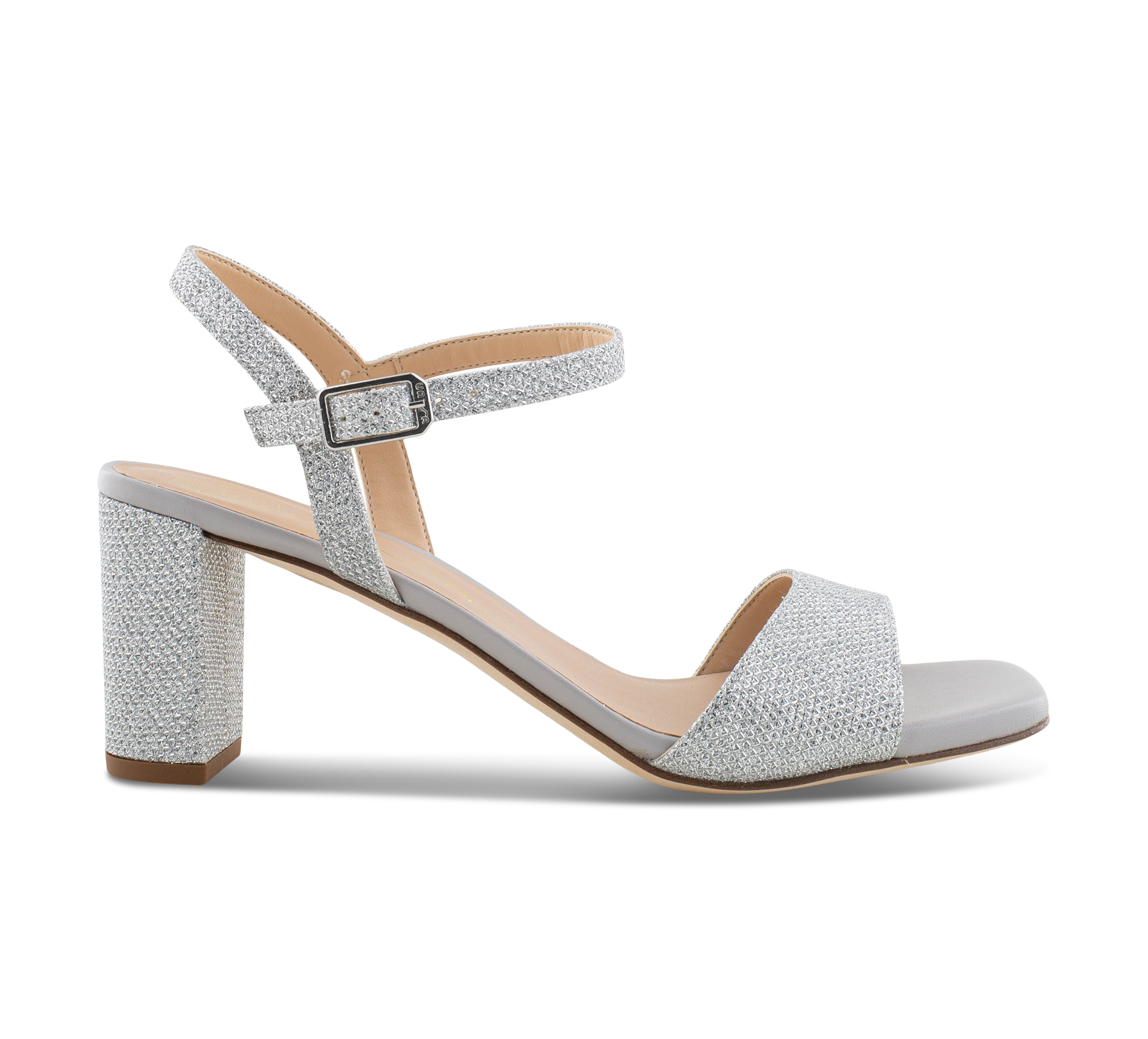 Unisa Minari - Riemchensandalen silber