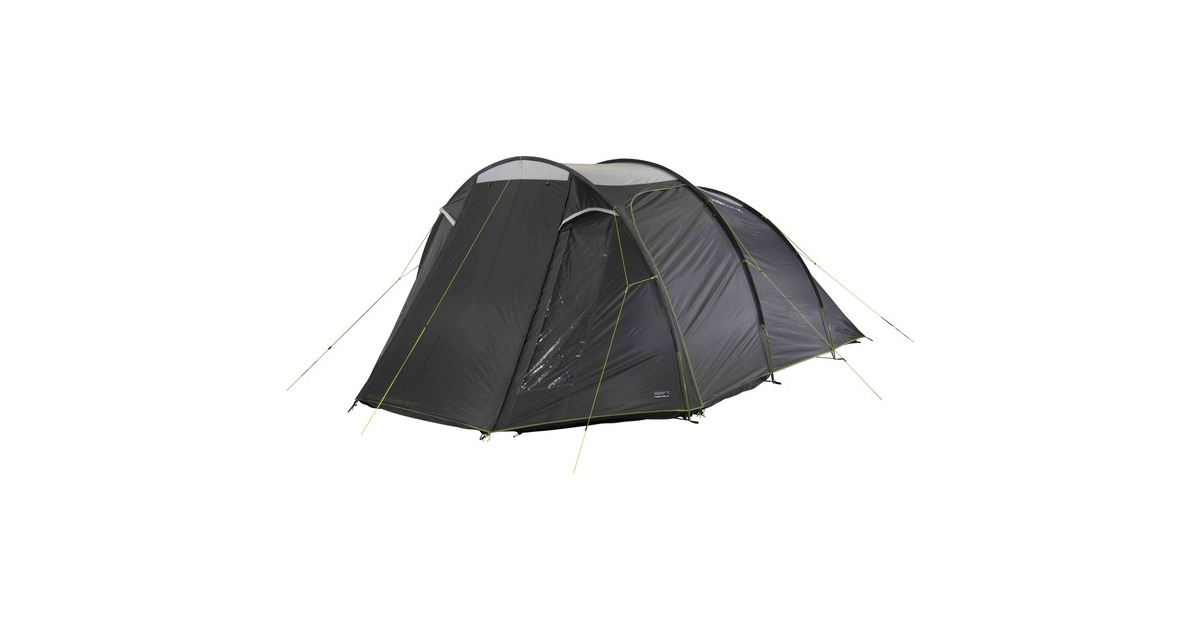 High PeakAncona 5.0 tent  (Donkergrijs/groen)