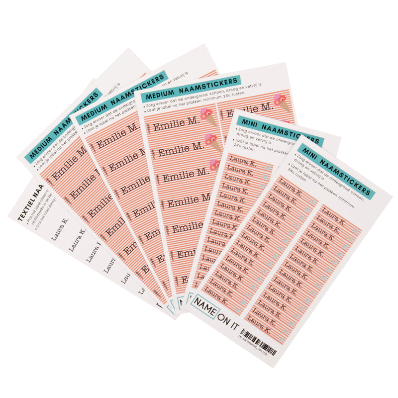 Gepersonaliseerde Labels - Croisette Cornette