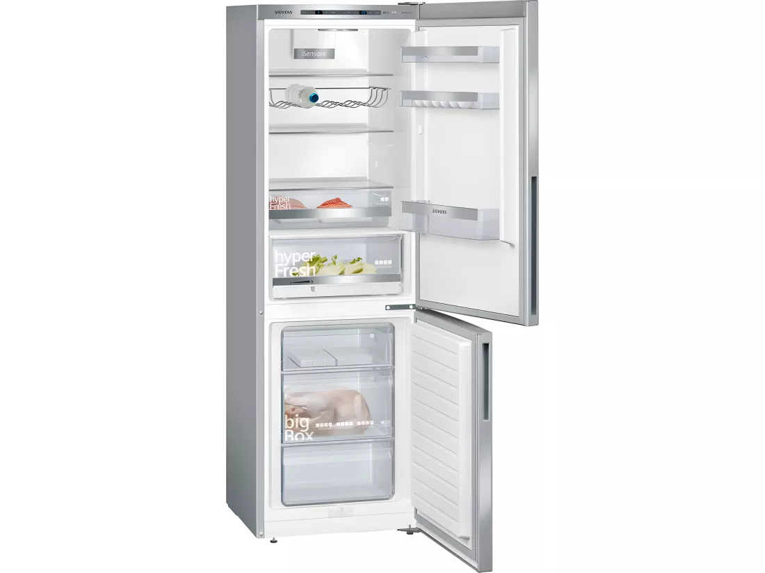 Réfrigérateurs combinés 302L Froid Brassé SIEMENS 60cm C, KG 36 EAI CA