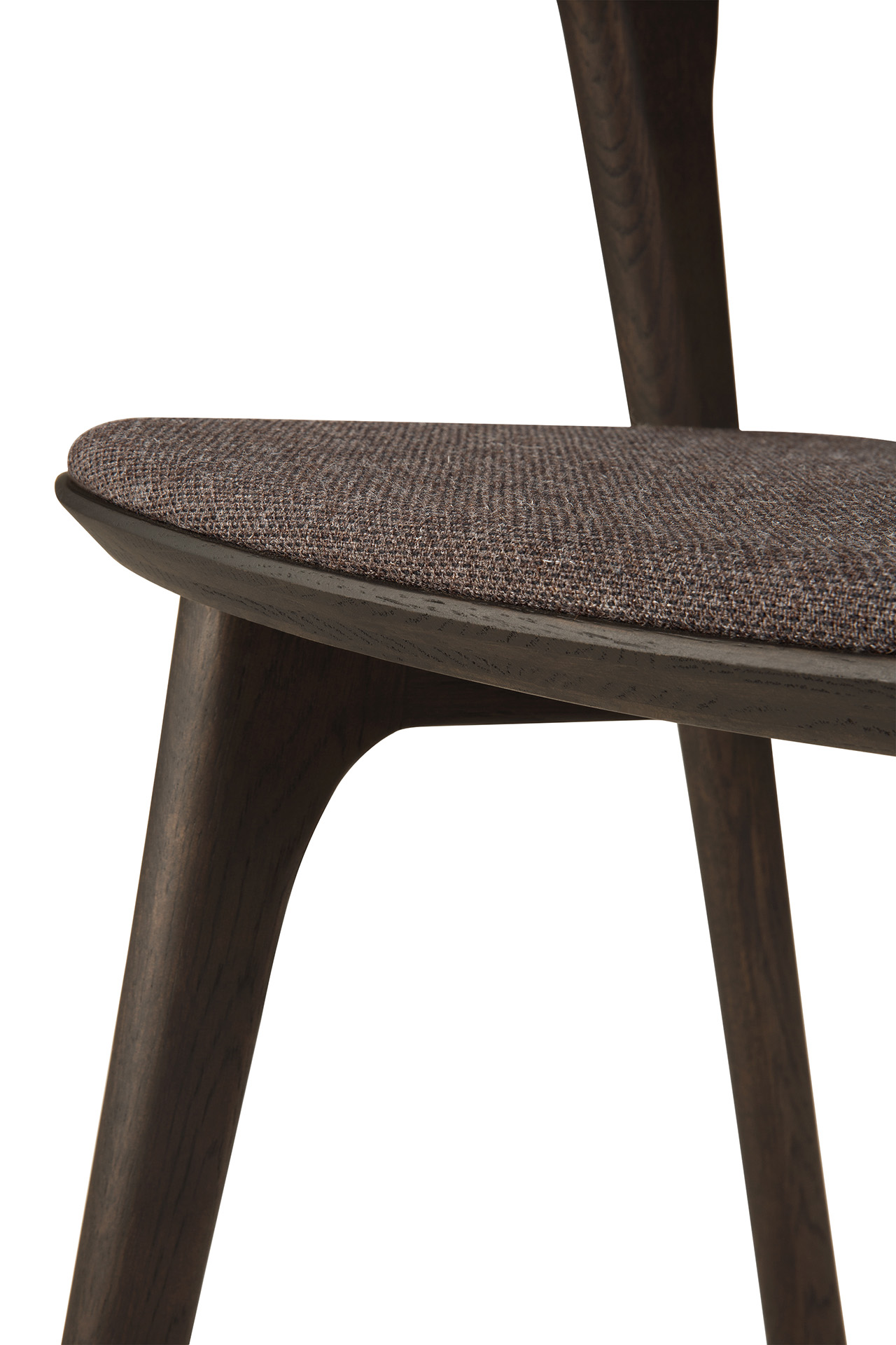 Ethnicraft - Bok stoel - bruin eiken Bok stoel - bruin eiken/ warm brown stof