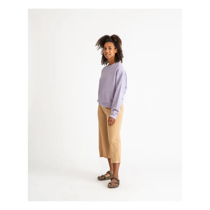 Matona Sweat Coton Bio | Lilas