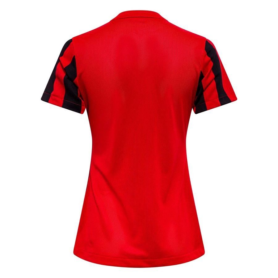 Nike Maillot Dri-FIT Striped Division IV - Rouge/Noir/Blanc Femme