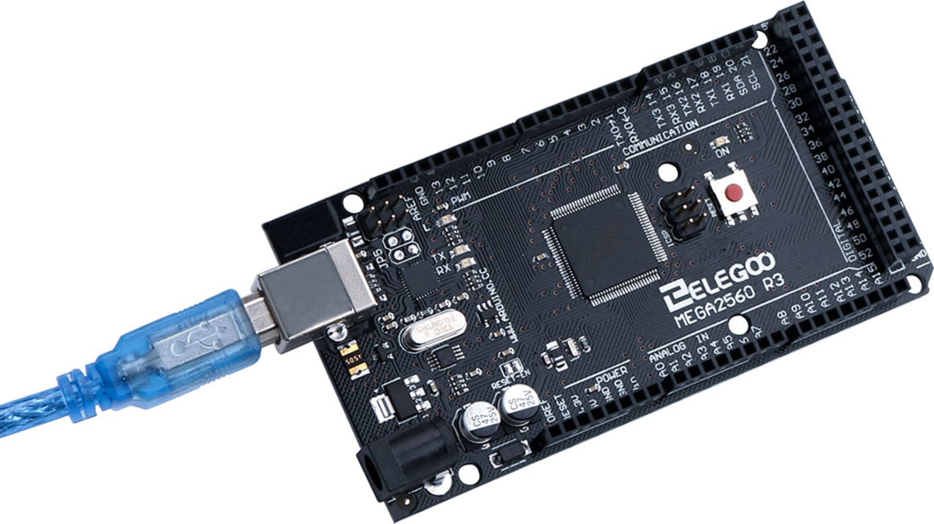 Elegoo  Mega 2560 Controller Board    Mit Arduino IDE kompatible Entwicklungssteuerungsplatine