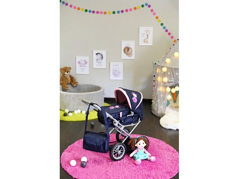 Knorrtoys Puppenbuggy Ruby Princess Blue Puppenwagen