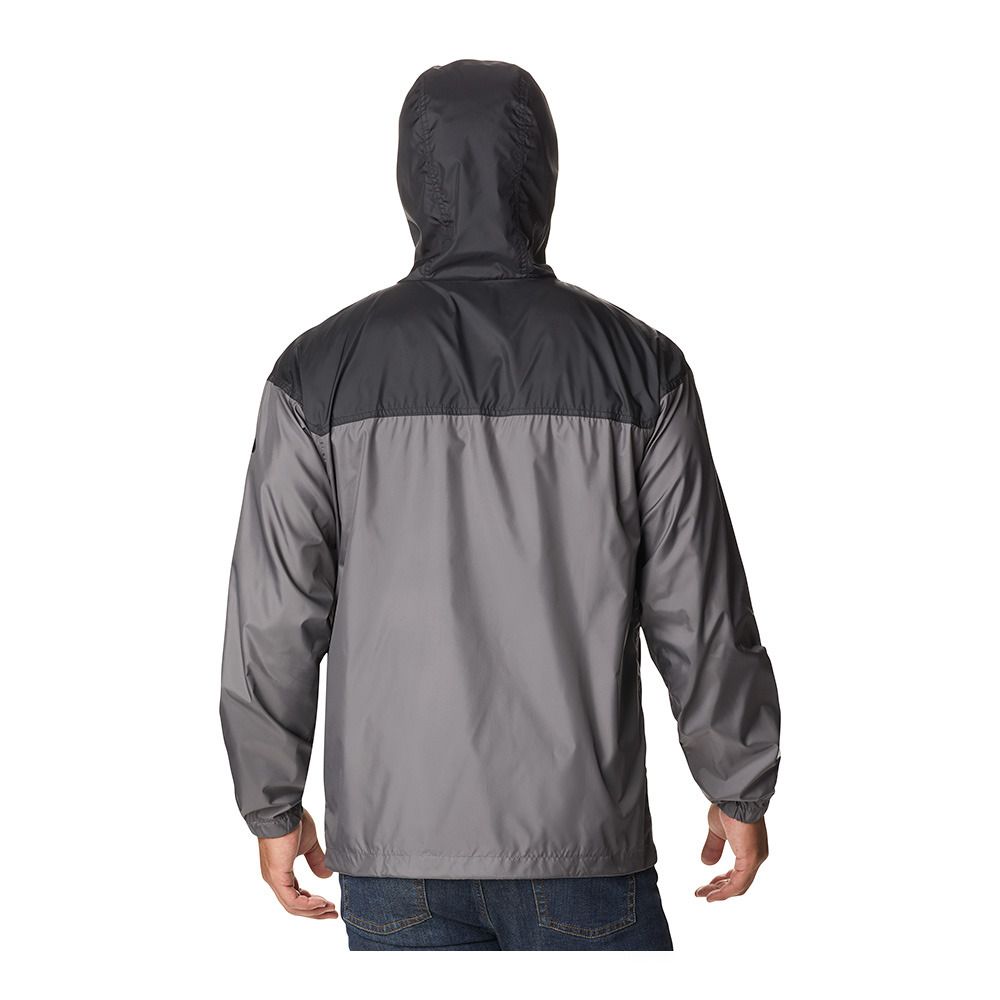 Columbia FLASH CHALLENGER NOVELTY WINDBREAKER - Veste Homme city grey/black