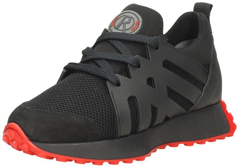 Red Rag Sneakers Laag zwart
