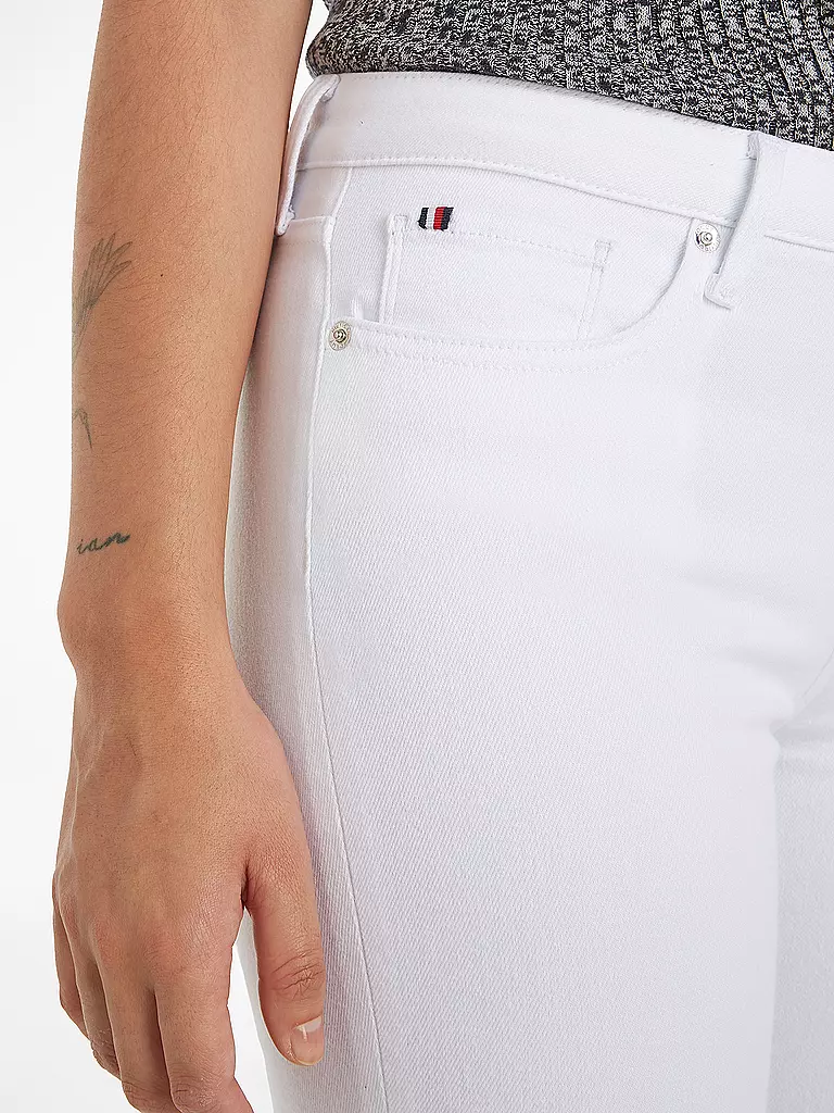 TOMMY HILFIGER Jeans Skinny Fit TH FLEX COMO weiss