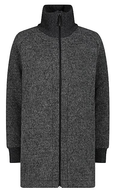 CMP - VESTE LONGUE LONG JACKET WOOLTECH W