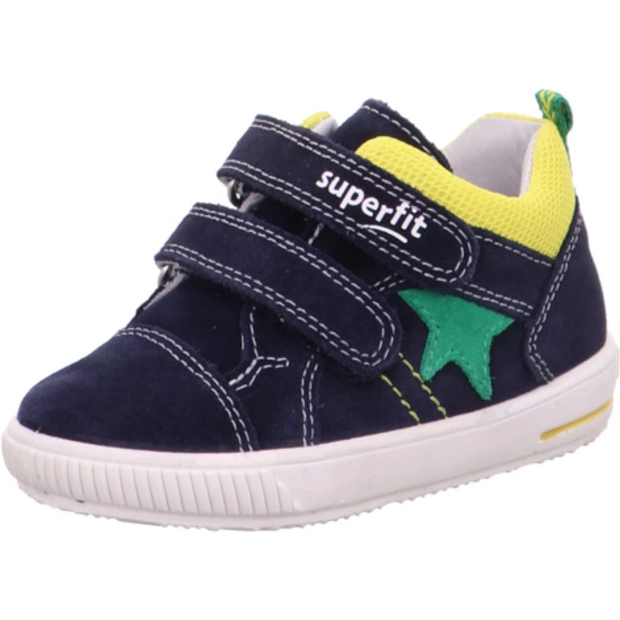 superfit Boys Halbschuhe Moppy blaugelb (mittel)