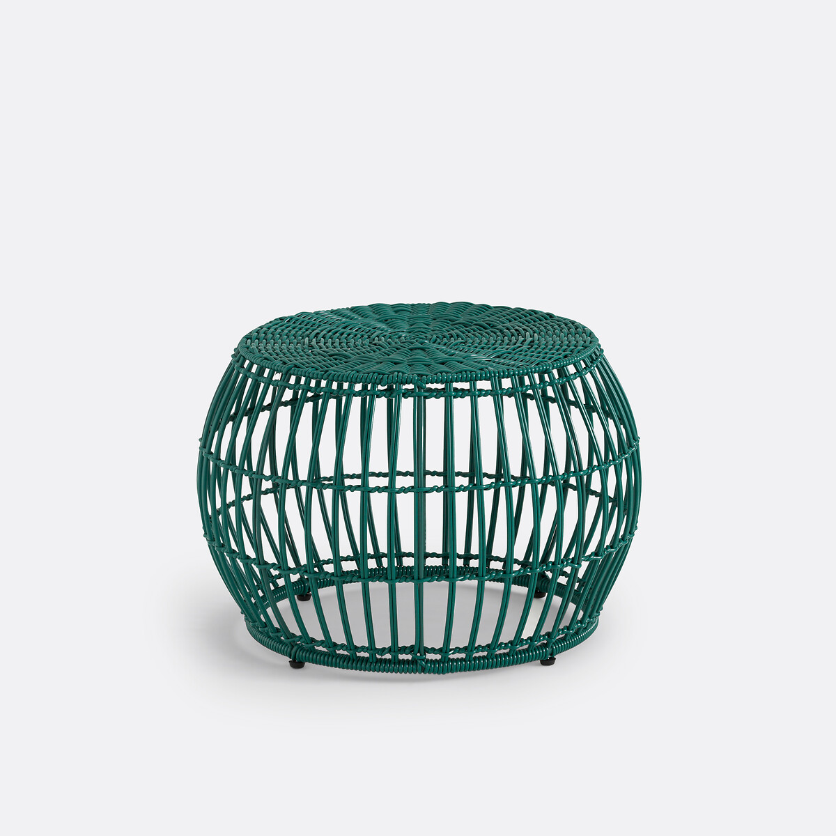 LA REDOUTE INTERIEURS<br>Mesa de centro de jardim, resina tecida ø60cm, Kamila