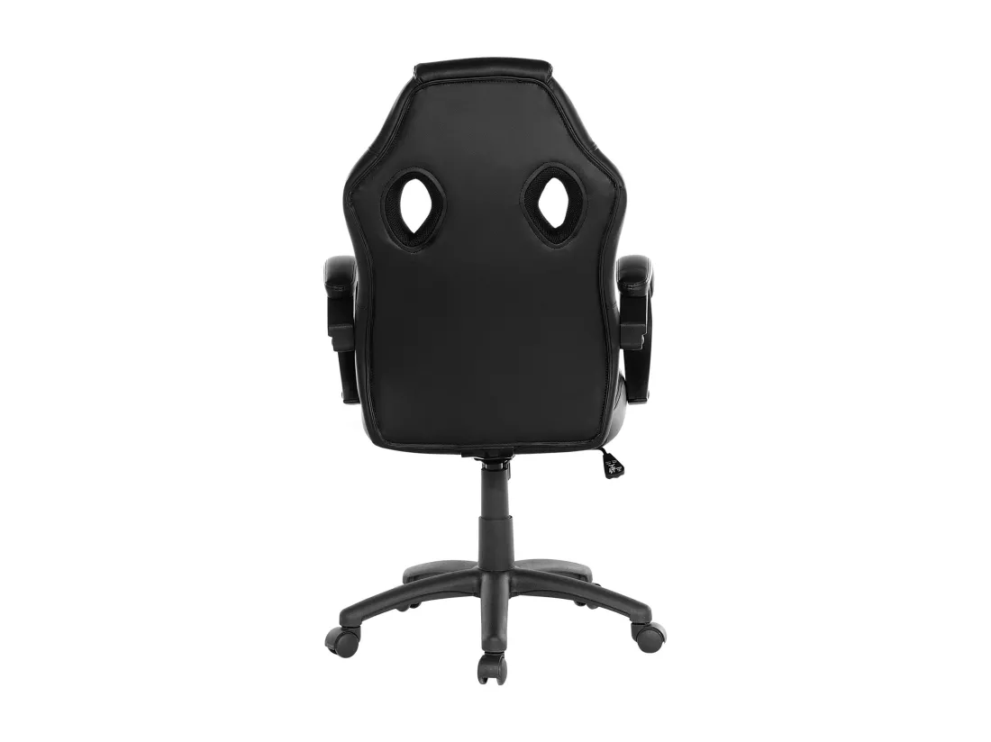 Chaise de bureau FIGHTER Cuir PU Noir