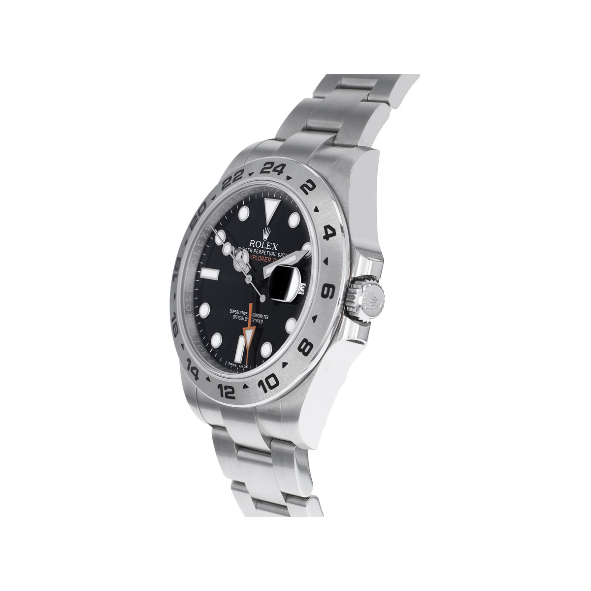 Montre d'occasion Rolex Explorer homme automatique acier
