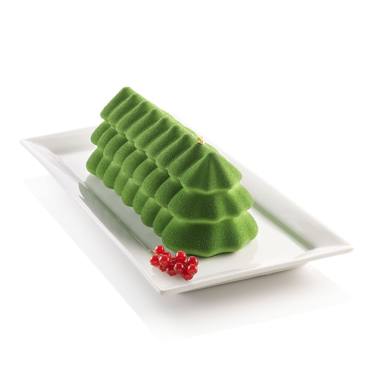 Silikonform Buche Sapin 25 cm x 8,9 cm