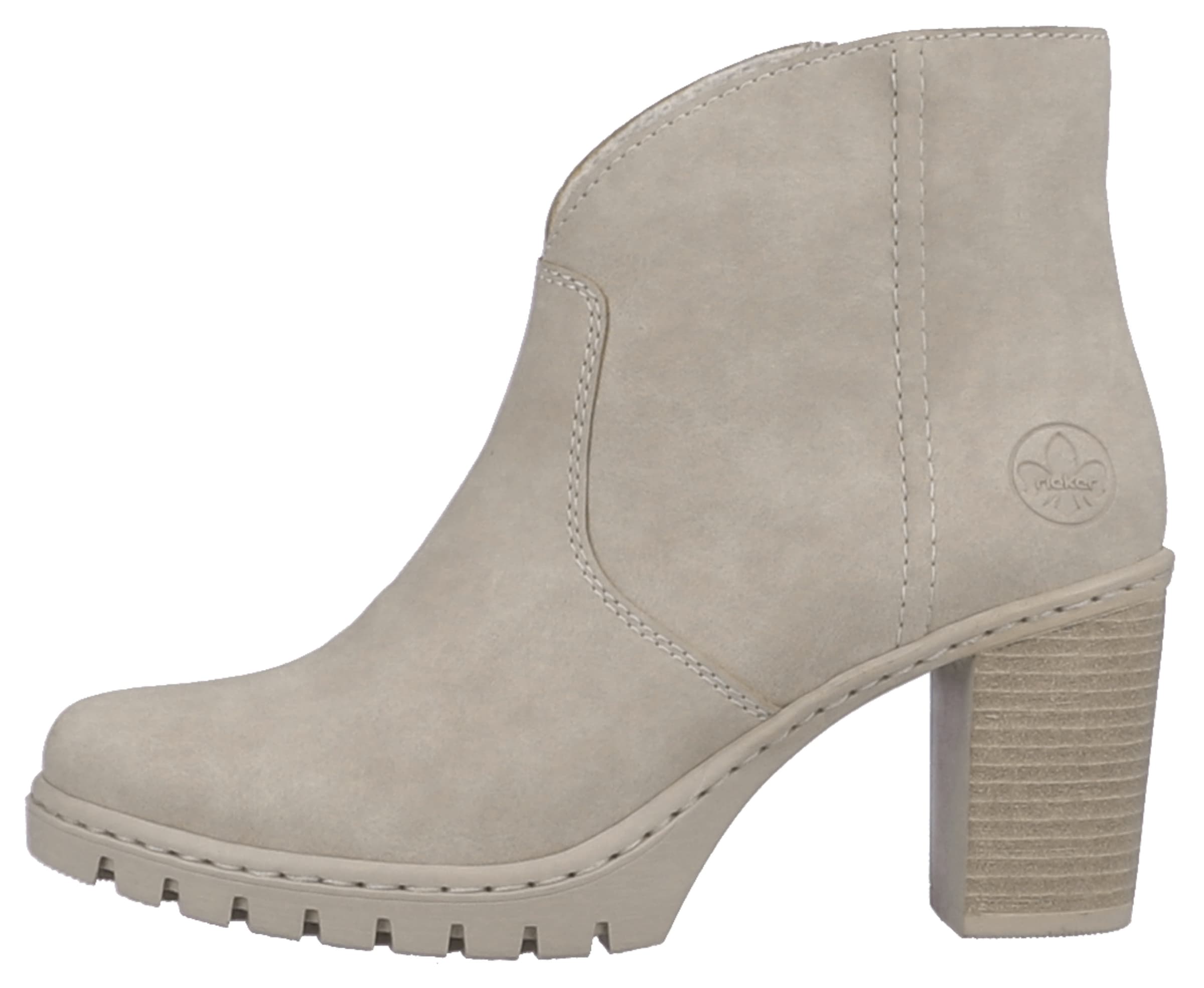 Rieker Ankleboots  Stiefelette, Plateauboots, Blockabsatz, in eleganter Optik