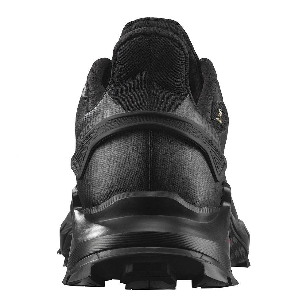 Salomon SUPERCROSS 4 GTX - Chaussures trail Homme black/black/black