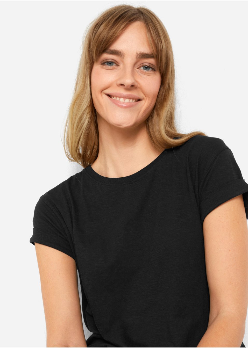 T-shirt long boxy à manches courtes