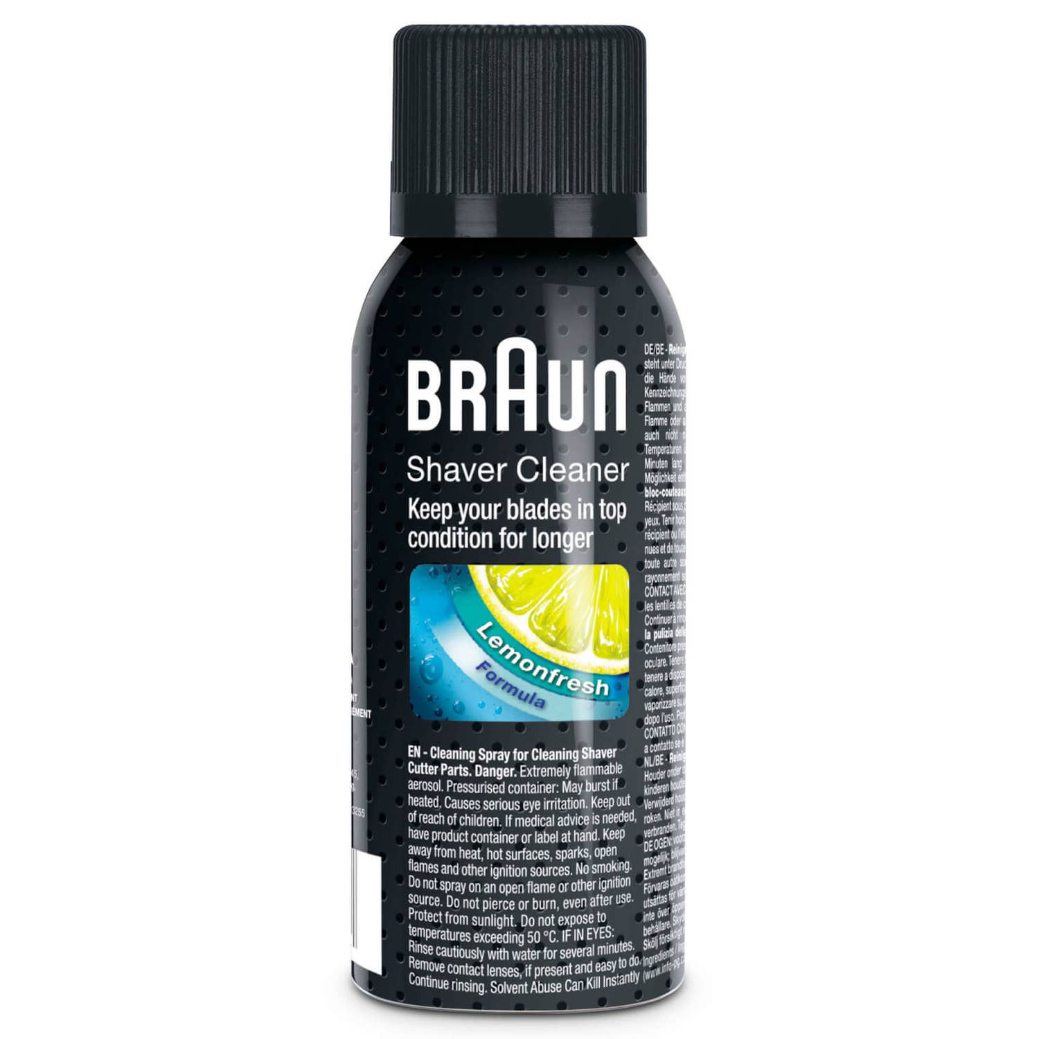 Braun Reinigungs-Spray für Rasierer-Scherteile