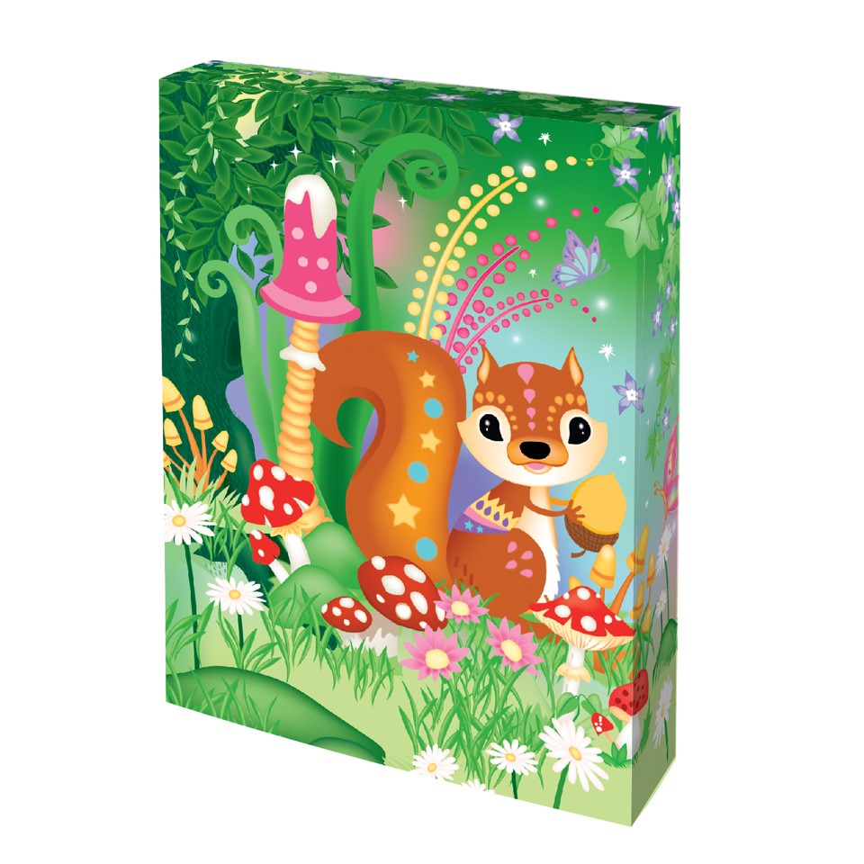 BOX CANDIY - Sand and Foil Art - Totally Woodlands - (BC-1947)