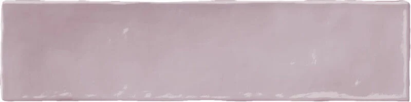 Tegelsample: Jabo Moos wandtegel roze handvorm 6.5x26 glans