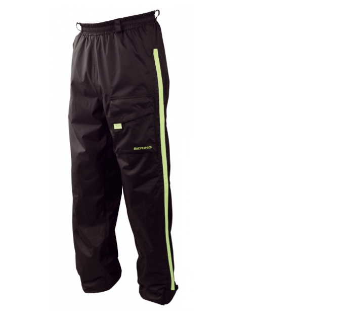 Bering - Pantalon Pluie Chicago Noir / Jaune