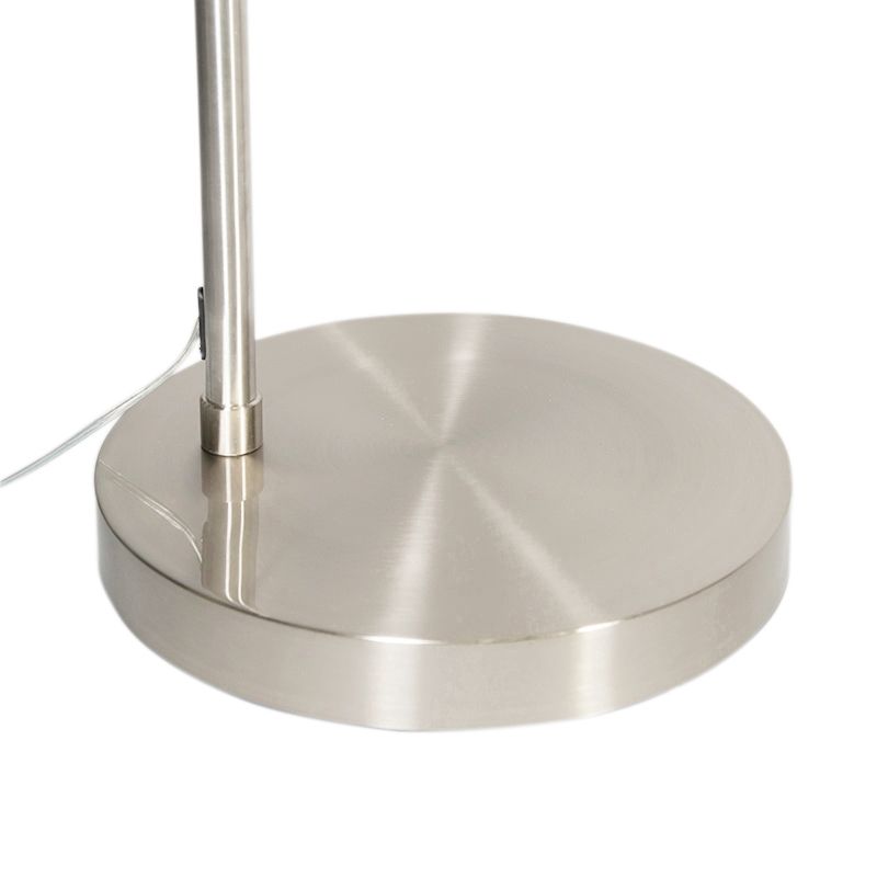Moderne booglamp staal XL verstelbaar zonder kap