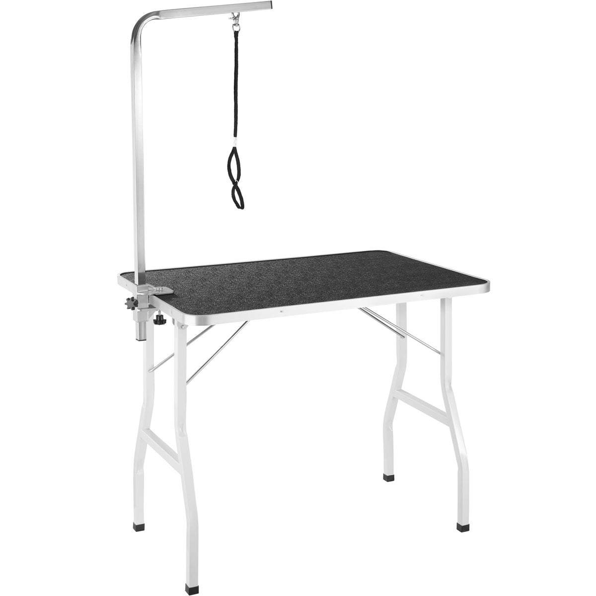 tectake trimtafel met in hoogte verstelbare arm, draagvermogen 60 kg