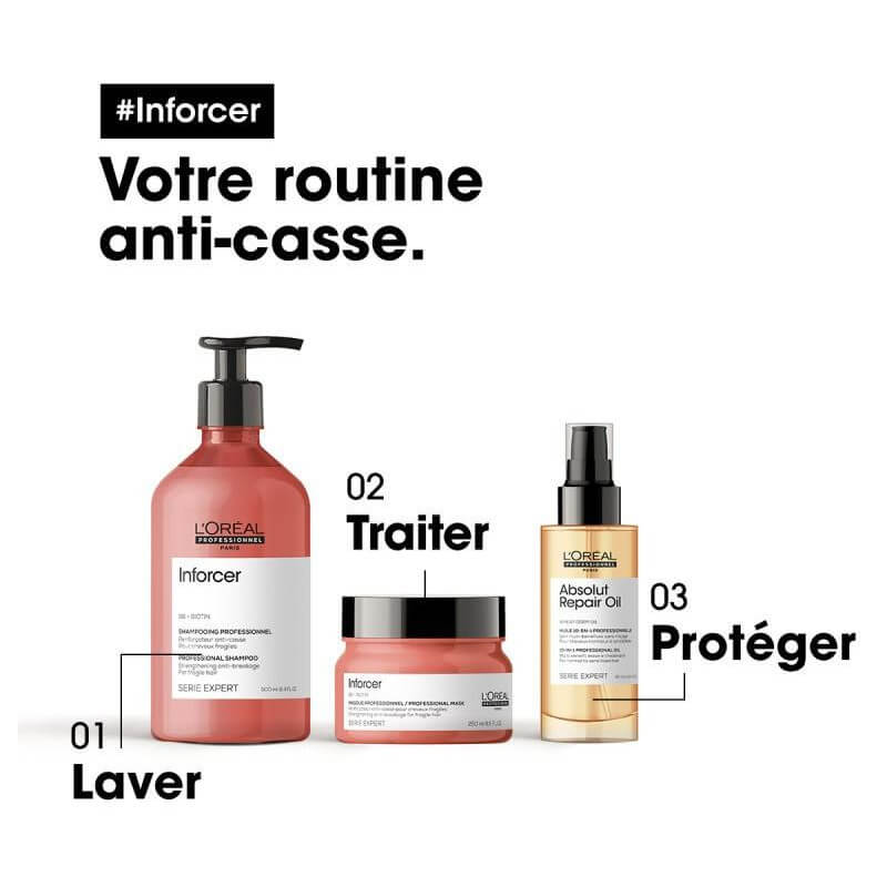 Routine anti-casse Inforcer L'Oréal Professionnel