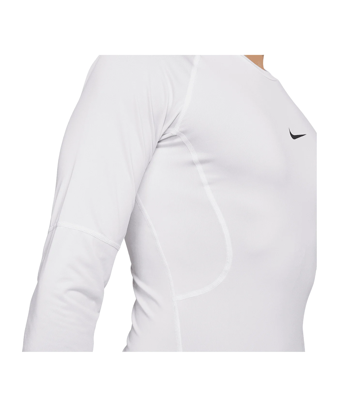 Nike Pro Dri-Fit Sweatshirt Weiss F100