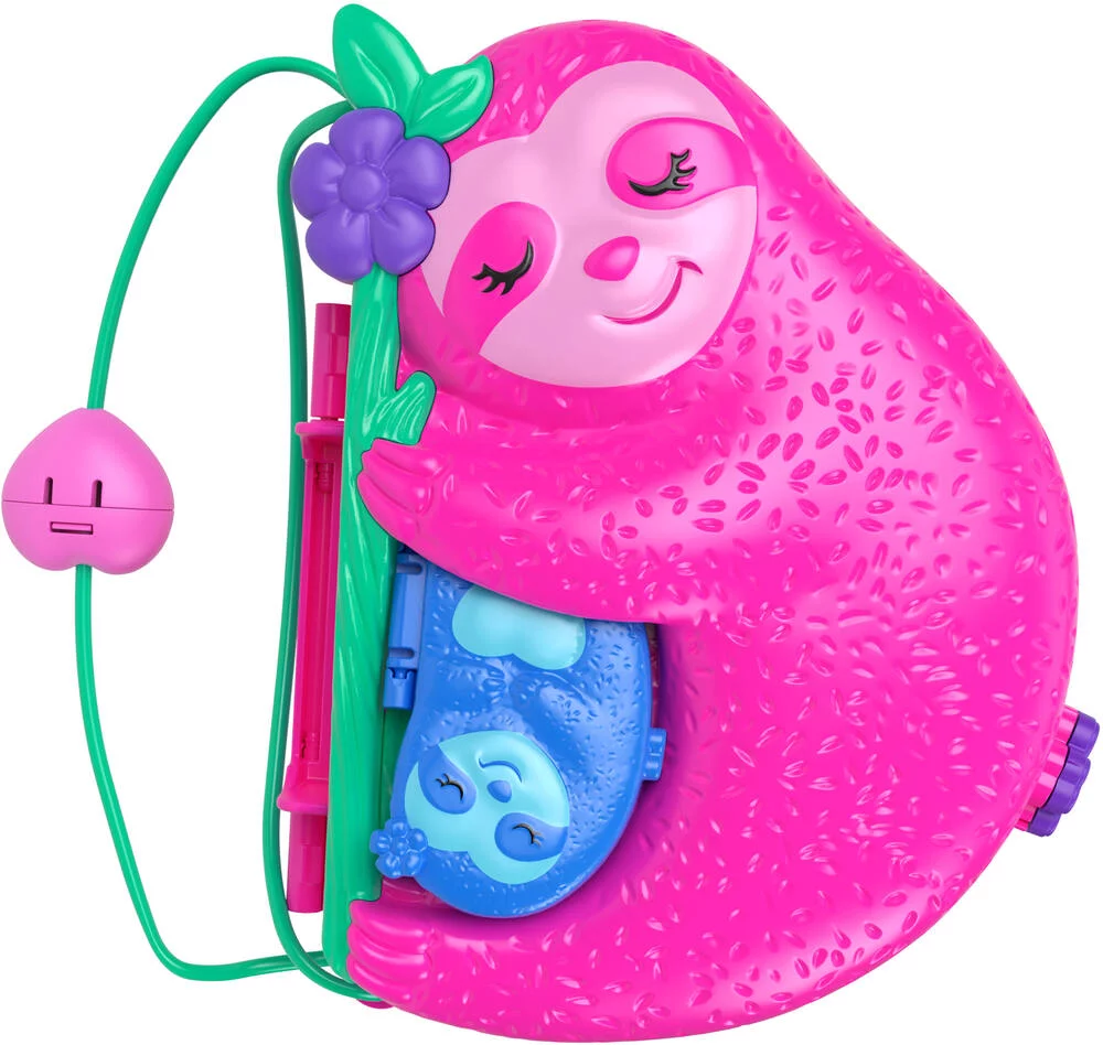 POLLY POCKET - COFFRET 2 EN 1 LA FAMILLE DES PARESSEUX