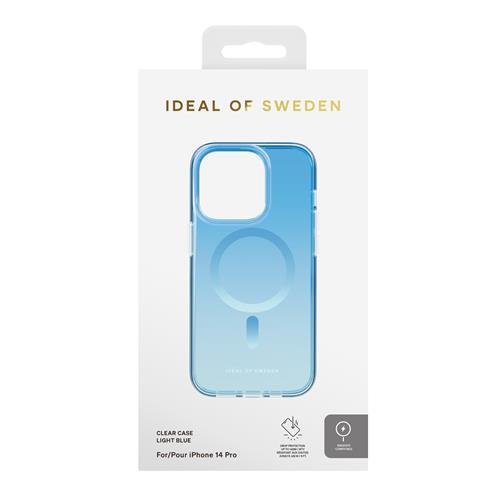 iPhone 14 Pro MagSafe Hardcase Hülle Clear Case Designer (IDCLCMS-I2261P-501) - Light Blue (Blau)