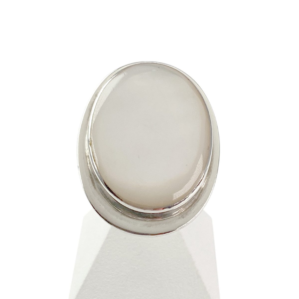 Bague d'occasion argent 925 nacre