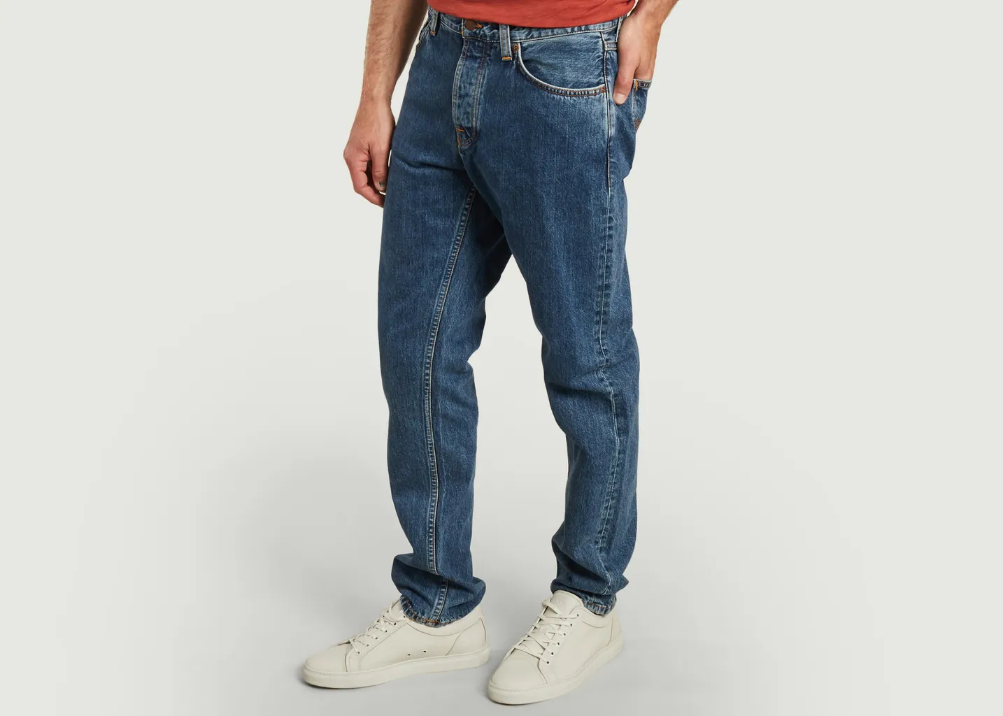 Jean Steady Eddie II Friendly Blue Nudie Jeans
