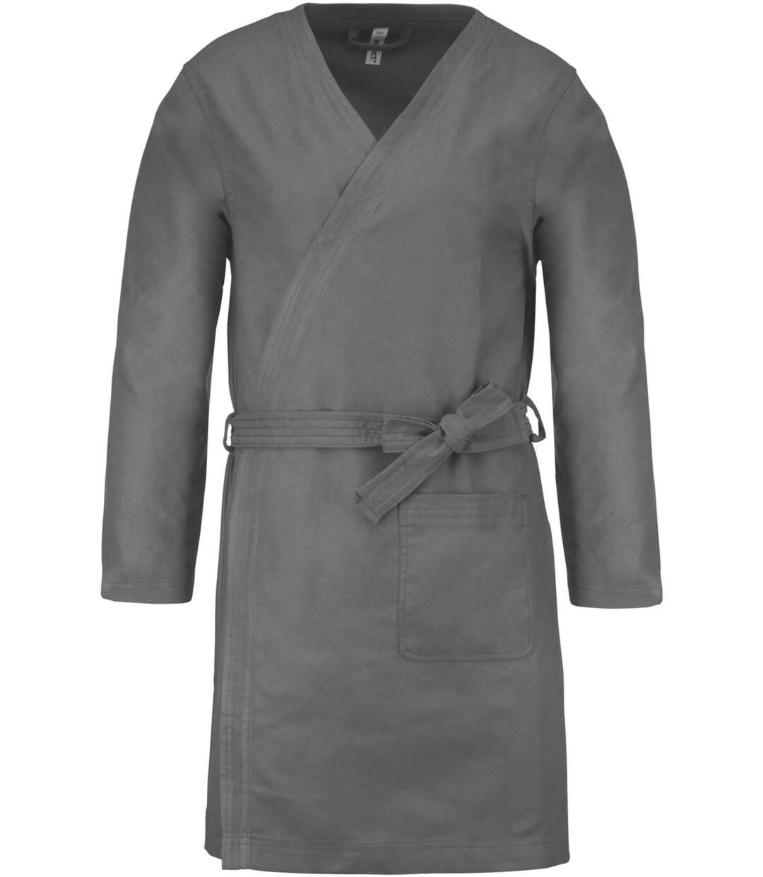 Peignoir de bain ultra léger microfibre chamois - PA577 - gris