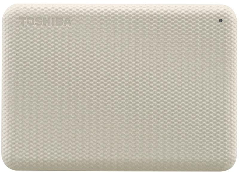 Toshiba Externe Festplatte Canvio Advance 1 TB, Weiss Externe Festplatte mit 1 TB